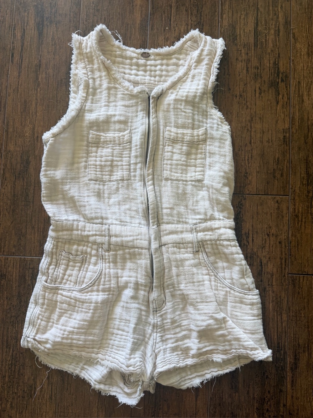 Free People Romper cream